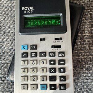 Vintage Royal 81CS Calculator